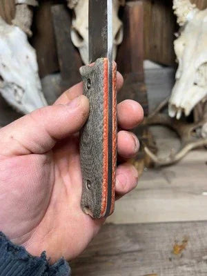 WTG Forester / Voyager Canvas Micarta Handles - Carroll’s Custom Knife Scales