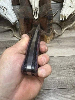 WTG Kodiak / Bear Claw / Grizzly Canvas and Burlap Micarta Handles