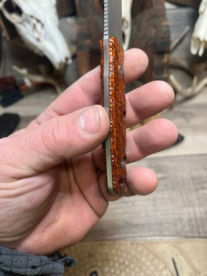 Vosteed Mink XL Dymalux Handles - Carroll’s Custom Knife Scales