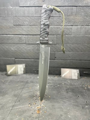 Tops Knives Wild Pig Hunter Canvas Micarta Handles - Carroll’s Custom Knife Scales