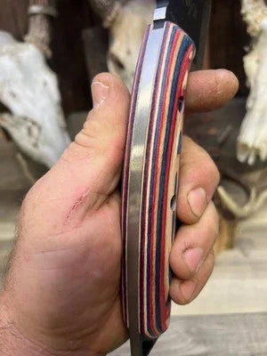 WTG C.U.M.A. King Destructo Dymalux Handles - Carroll’s Custom Knife Scales