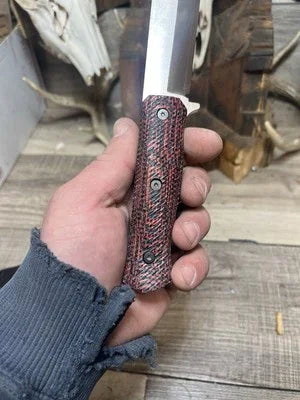 Fallkniven S1X Canvas Micarta Handles - Carroll’s Custom Knife Scales
