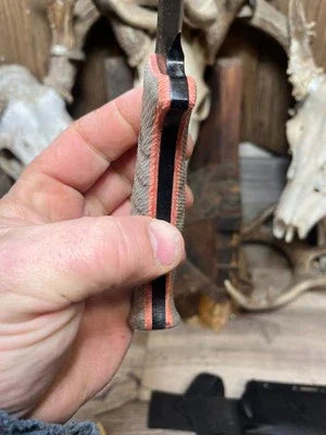 Spartan Blades Harsey Kukri / Fighter / Nessmuk Canvas Micarta Handles - Carroll’s Custom Knife Scales