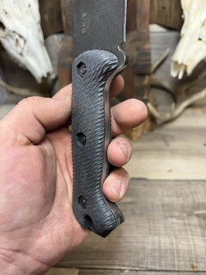 KA-BAR Becker BK2, BK9, Etc. Canvas Micarta Handles - Carroll’s Custom Knife Scales