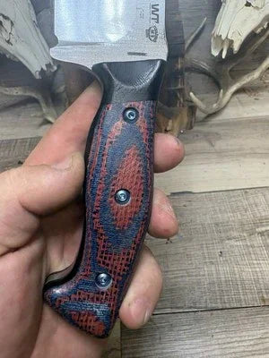 WTG Kodiak / Bear Claw / Grizzly Canvas and Burlap Micarta Handles