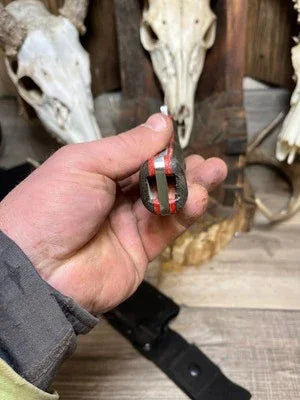 WTG Wolverine / Mountain Lion Canvas Micarta Handles - Carroll’s Custom Knife Scales