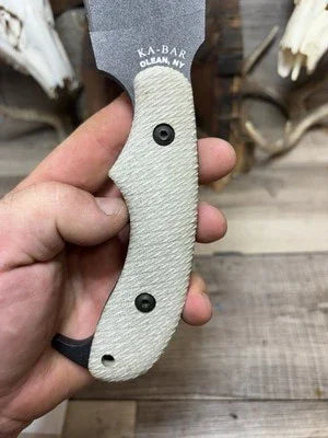KA-BAR Zombie Or Adventure Series Linen Micarta Handles
