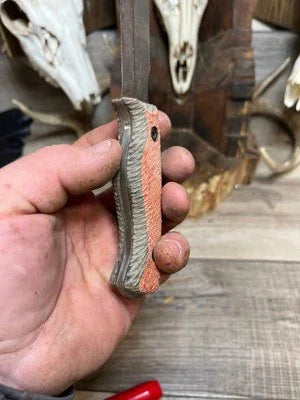 WTG Bushcrafter Canvas Micarta Handles - Carroll’s Custom Knife Scales