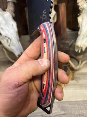 WTG C.U.M.A. King Destructo Dymalux Handles - Carroll’s Custom Knife Scales