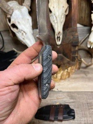 WTG Kistune L Canvas Micarta Handles - Carroll’s Custom Knife Scales