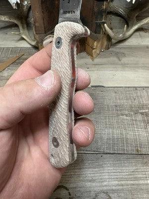 Esee Ashley Game Knife (AGK) Canvas Micarta Handles