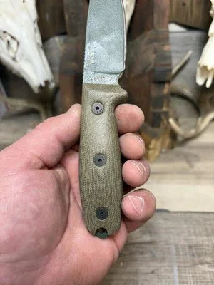 Esee 3 / Esee 4 Canvas Micarta Handles - Carroll’s Custom Knife Scales
