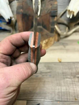 White River Knives Ursus Cub Canvas Micarta Handles - Carroll’s Custom Knife Scales