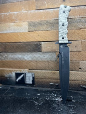 Tops Knives Wild Pig Hunter Canvas Micarta Handles - Carroll’s Custom Knife Scales