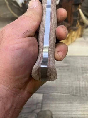 WTG Nomad Camp 9NC Canvas Micarta Handles - Carroll’s Custom Knife Scales