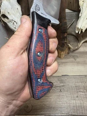 WTG Kodiak / Bear Claw / Grizzly Canvas and Burlap Micarta Handles