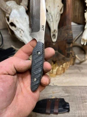 WTG Kistune L Canvas Micarta Handles - Carroll’s Custom Knife Scales