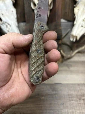 Esee Xancudo Burlap And Linen Micarta Handles