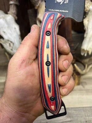 WTG C.U.M.A. King Destructo Dymalux Handles - Carroll’s Custom Knife Scales