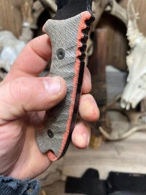 Spartan Blades Harsey Kukri / Fighter / Nessmuk Canvas Micarta Handles - Carroll’s Custom Knife Scales