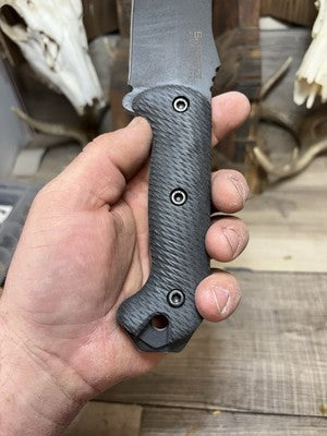 KA-BAR Becker BK2, BK9, Etc. Canvas Micarta Handles - Carroll’s Custom Knife Scales