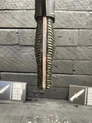 White River Knives Ursus Cub Burlap Micarta Handles - Carroll’s Custom Knife Scales