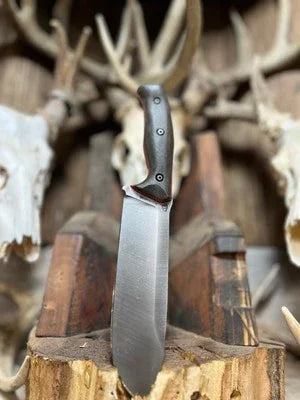 WTG Wolverine / Mountain Lion Canvas Micarta Handles - Carroll’s Custom Knife Scales