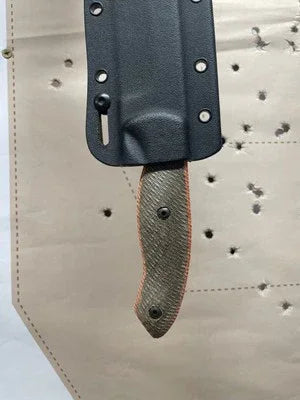Esee CM6 Canvas Micarta Handles - Carroll’s Custom Knife Scales