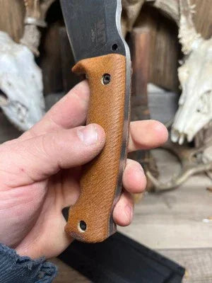 WTG Nomad Camp 9NC Canvas Micarta Handles - Carroll’s Custom Knife Scales
