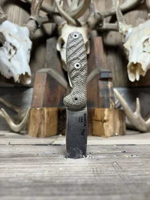 Esee Xancudo Burlap And Linen Micarta Handles