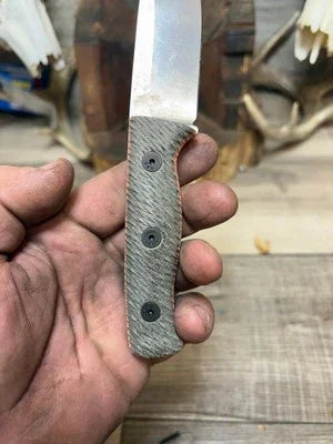 White River Knives Ursus Cub Canvas Micarta Handles - Carroll’s Custom Knife Scales
