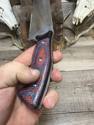 WTG Kodiak / Bear Claw / Grizzly Canvas and Burlap Micarta Handles