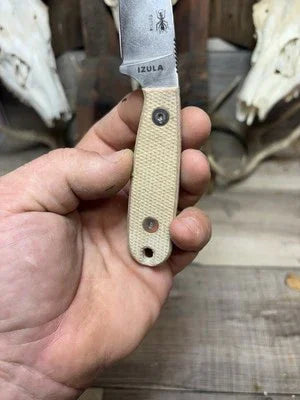 Esee Izula Extended Canvas Micarta Handles