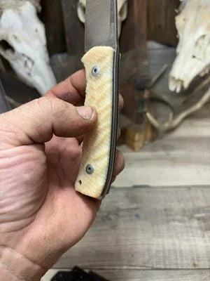 Lionsteel .M IV Canvas Micarta Handles