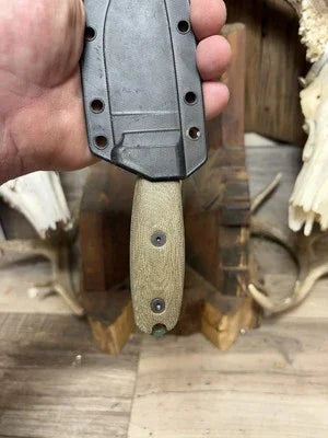 Esee 3 / Esee 4 Canvas Micarta Handles - Carroll’s Custom Knife Scales