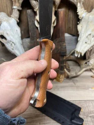 WTG Nomad Camp 9NC Canvas Micarta Handles - Carroll’s Custom Knife Scales