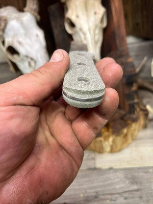 KA-BAR Becker Kephart BK62 Canvas Micarta Handles - Carroll’s Custom Knife Scales
