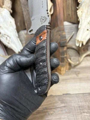 Tops Knives Silent Hero Canvas Micarta Handles
