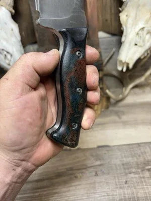 WTG Kodiak / Bear Claw / Grizzly Canvas and Burl Micarta Handles