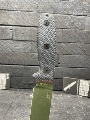 Esee 3 / Esee 4 Canvas Micarta Handles - Carroll’s Custom Knife Scales