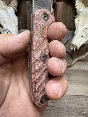 Esee Xancudo Burlap And Linen Micarta Handles