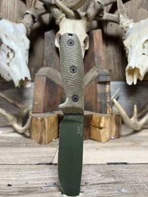 Esee 3 / Esee 4 Canvas Micarta Handles - Carroll’s Custom Knife Scales