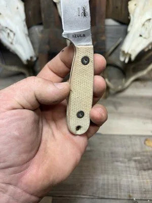 Esee Izula Extended Canvas Micarta Handles
