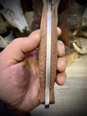 WTG Dregoth Canvas Micarta Handles - Carroll’s Custom Knife Scales