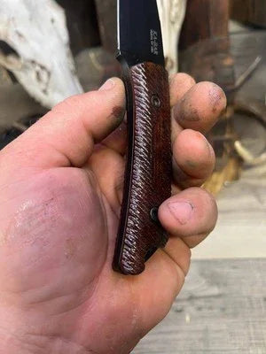 KA-BAR: Jarosz Globetrotter - Canvas Micarta Handles (Knife NOT Included) - Carroll’s Custom Knife Scales