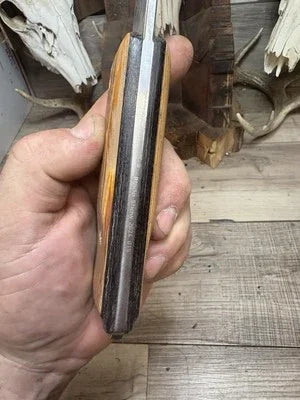 WTG Hellion Burlap Micarta And Lati Handles