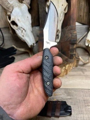 WTG Kistune L Canvas Micarta Handles - Carroll’s Custom Knife Scales