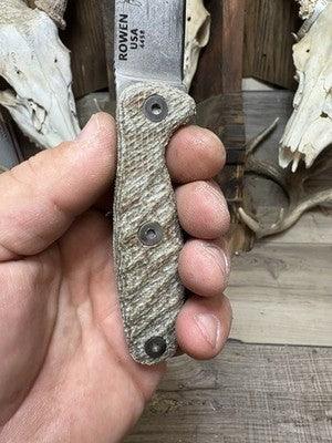 Esee Xancudo Burlap And Linen Micarta Handles