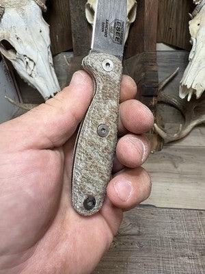 Esee Xancudo Burlap And Linen Micarta Handles