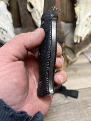 Fallkniven S1X Canvas Micarta Handles - Carroll’s Custom Knife Scales